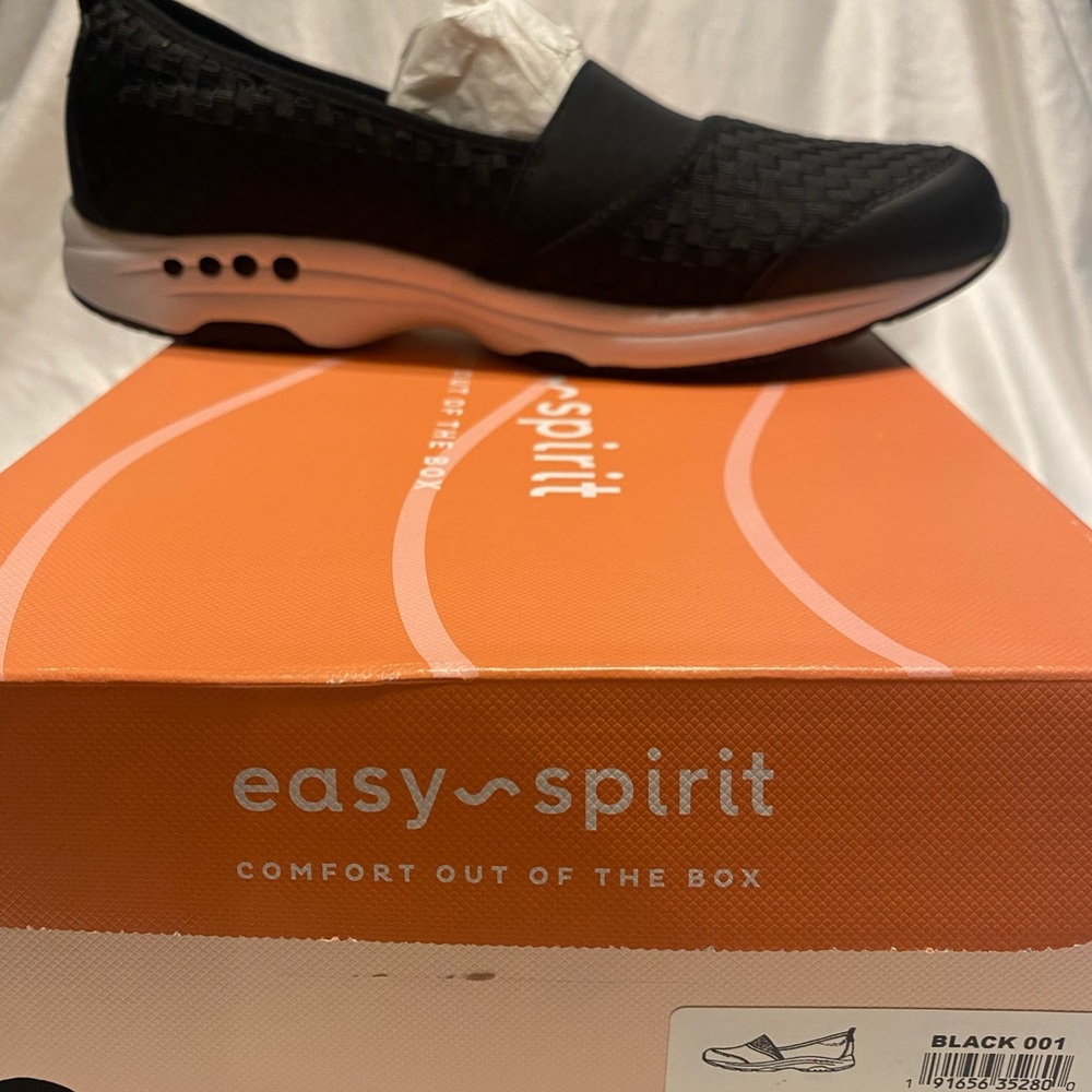 Easy Spirit Black Slip-On Shoes